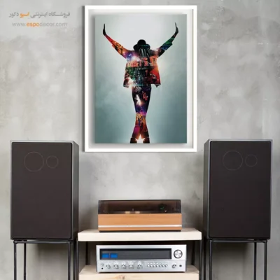 خرید تابلو خواننده معروف - طنین سازها – تابلو موسیقی - اسپو دکور