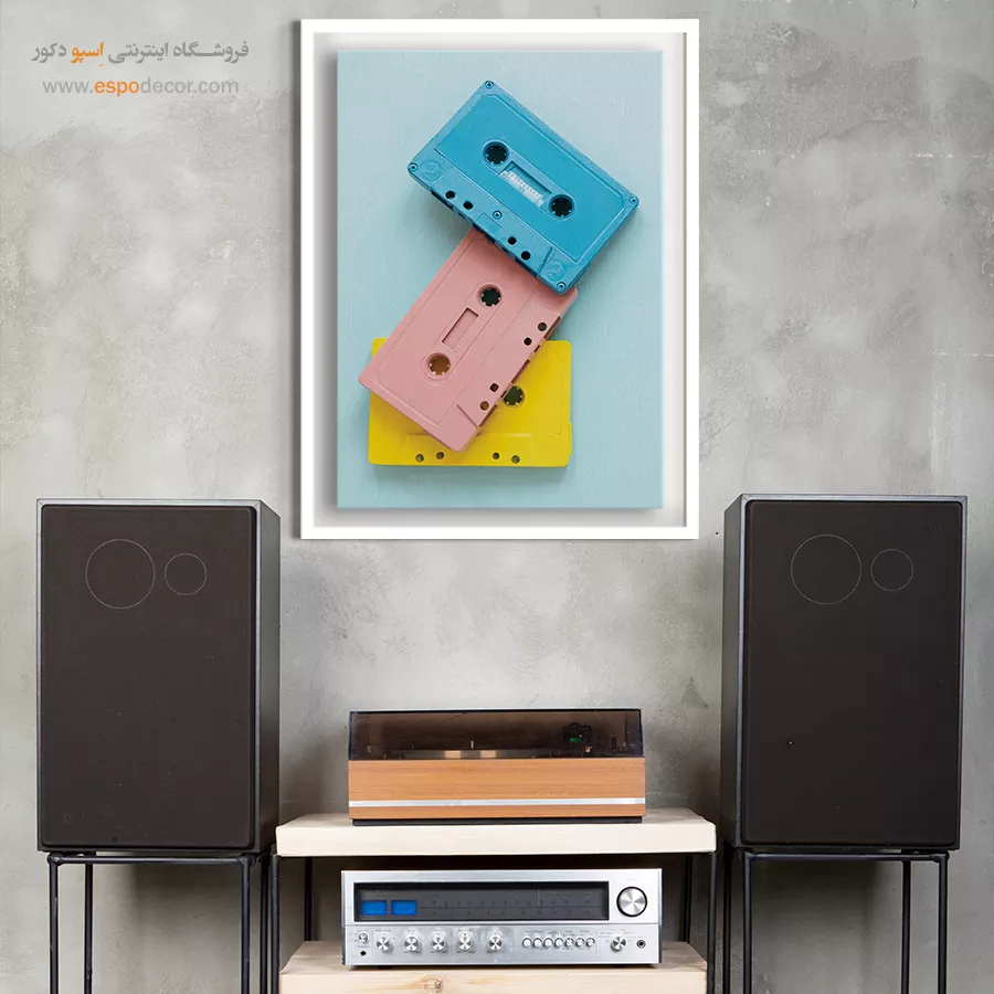 تابلو فانتزی - نوازش روح – تابلو موسیقی - اسپو دکور