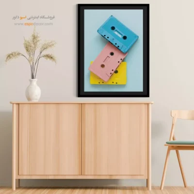 تابلو فانتزی - نوازش روح – تابلو موسیقی - اسپو دکور