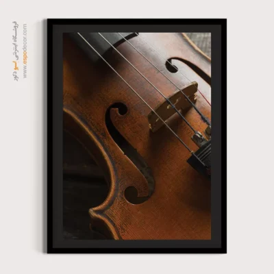 تابلو سبک کلاسیک برای دکور - آکوردهای آبی – تابلو موسیقی - اسپو دکور