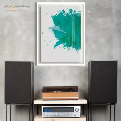 تابلو هنری موزیک ارزان - آوازهای بیکران – تابلو موسیقی - اسپو دکور