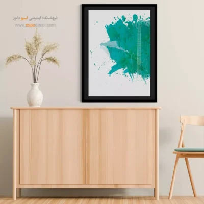 تابلو هنری موزیک ارزان - آوازهای بیکران – تابلو موسیقی - اسپو دکور