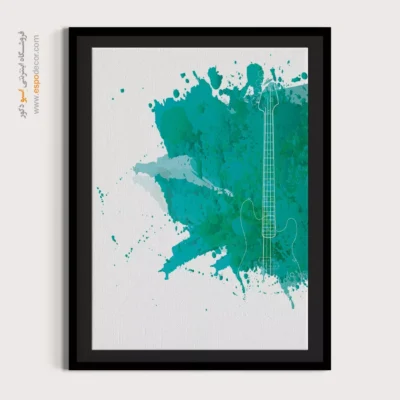 تابلو هنری موزیک ارزان - آوازهای بیکران – تابلو موسیقی - اسپو دکور