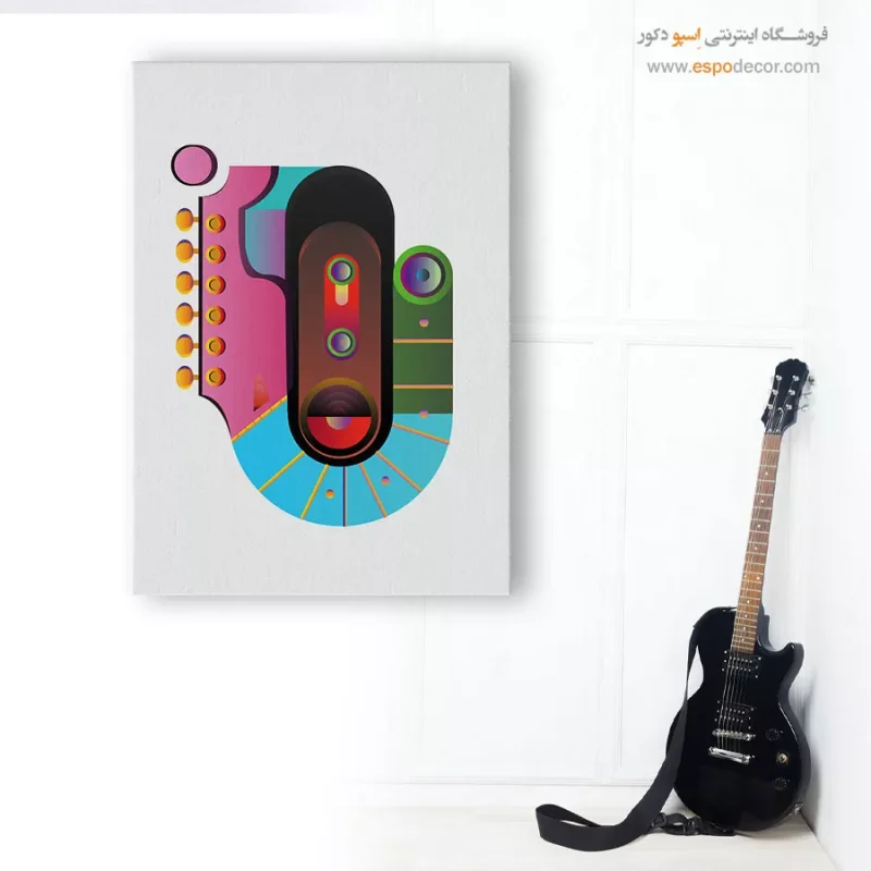 تابلو هنری موزیک