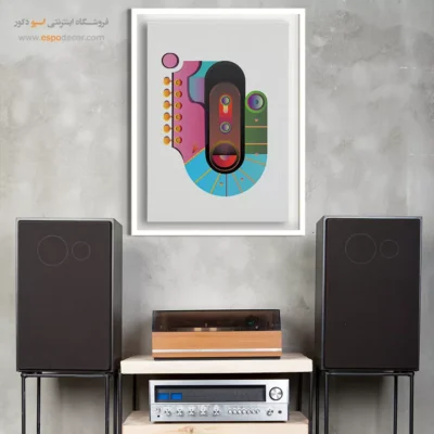 تابلو هنری موزیک - موسیقی خاطرات – تابلو موسیقی - اسپو دکور