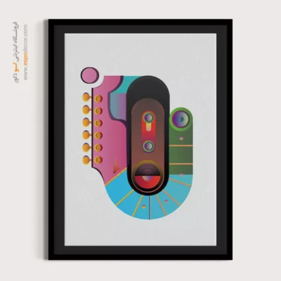 تابلو هنری موزیک - موسیقی خاطرات – تابلو موسیقی - اسپو دکور