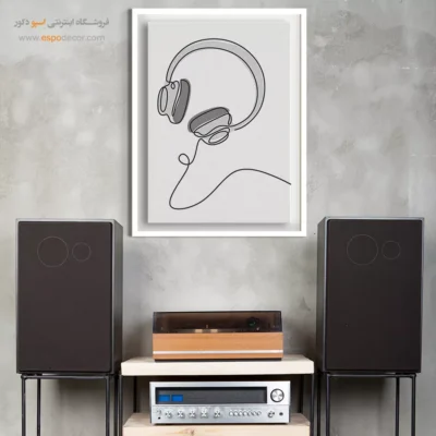 تابلو بوم موسیقی ارزان - آواهای بهشت – تابلو موسیقی - اسپو دکور