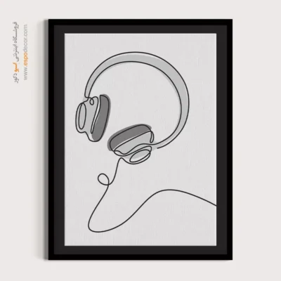 تابلو بوم موسیقی ارزان - آواهای بهشت – تابلو موسیقی - اسپو دکور