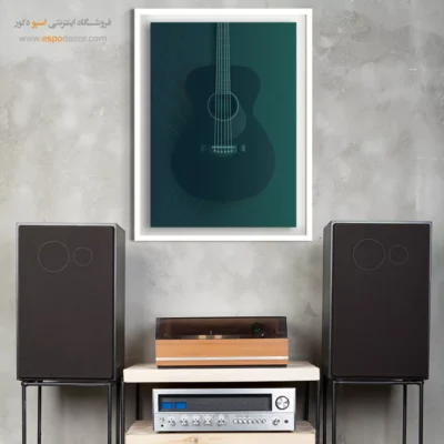 تابلو سبک راک برای اتاق - آکوردهای خوشحالی – تابلو موسیقی - اسپو دکور