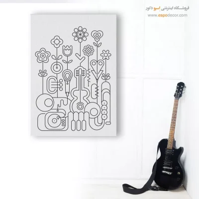 تابلو دیواری موسیقی ارزان