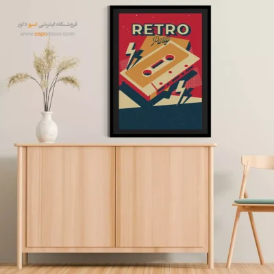 تابلو سبک راک ارزان - موسیقی خاطره‌ساز – تابلو موسیقی - اسپو دکور