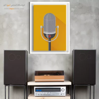 خرید تابلو هنری موزیک - سمفونی خواب – تابلو موسیقی - اسپو دکور