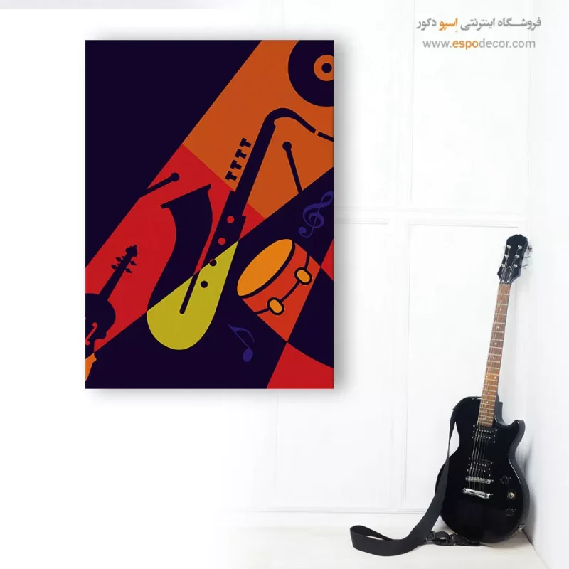 تابلو دکوراتیو موسیقی ارزان