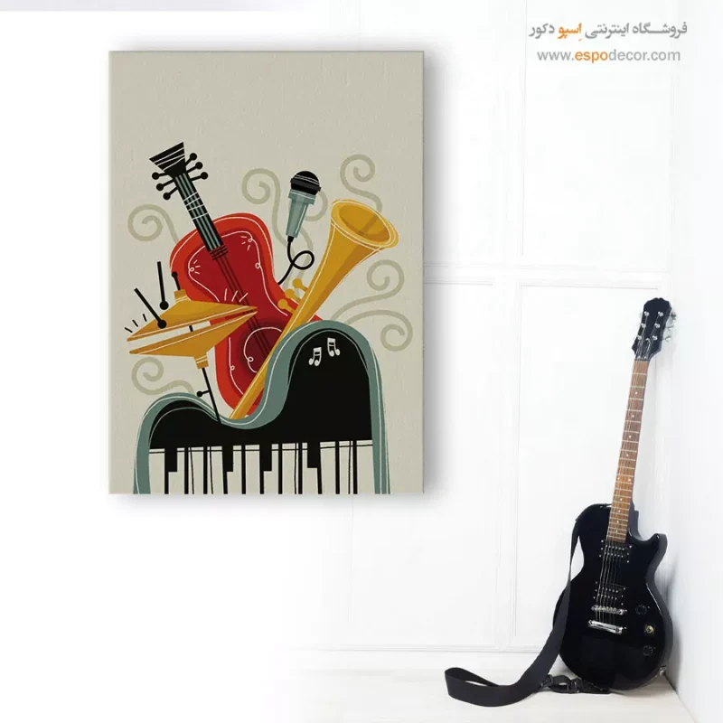 تابلو سبک راک لاکچری