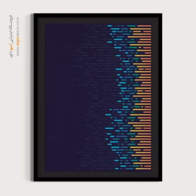 تابلو دیواری موسیقی با کیفیت - نغمه‌های عاشقی – تابلو موسیقی - اسپو دکور