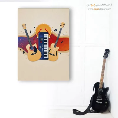 خرید تابلو موسیقی پاپ