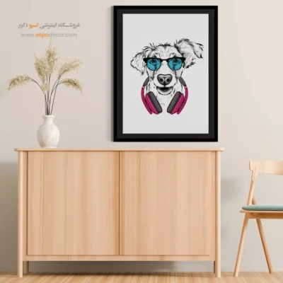 تابلو موسیقی پاپ ارزان - سمفونی زلال – تابلو موسیقی - اسپو دکور