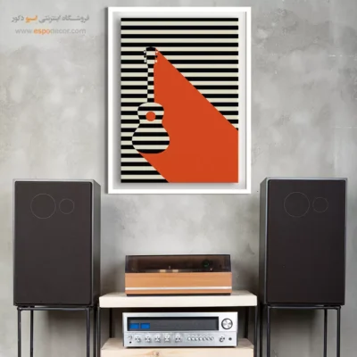 تابلو موسیقی پاپ برای اتاق - آکوردهای بامداد – تابلو موسیقی - اسپو دکور