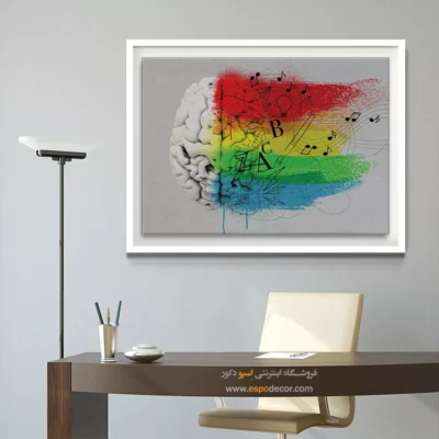 تابلو موزیسین مدرن - سمفونی سپیده – تابلو موسیقی - اسپو دکور