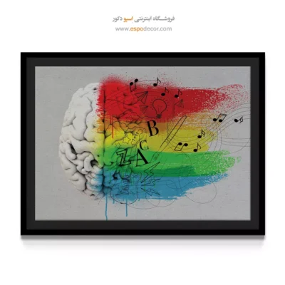 تابلو موزیسین مدرن - سمفونی سپیده – تابلو موسیقی - اسپو دکور