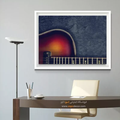 تابلو موزیک جاز ارزان - موسیقی سکوت – تابلو موسیقی - اسپو دکور