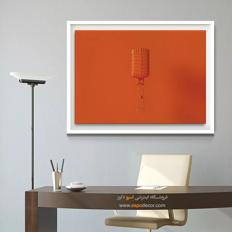 تابلو کنسرت با کیفیت - آکوردهای خاموش – تابلو موسیقی - اسپو دکور