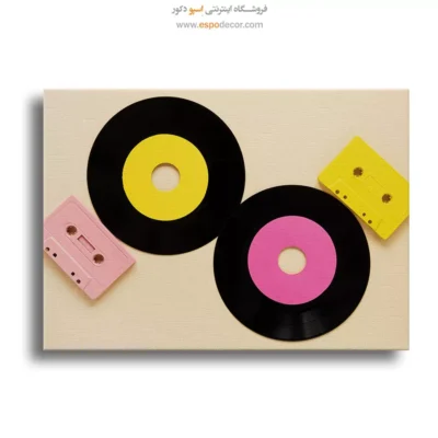 تابلو بوم موسیقی دیواری - آکوردهای پاییز – تابلو موسیقی - اسپو دکور