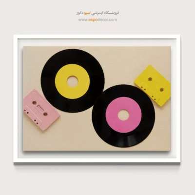 تابلو بوم موسیقی دیواری - آکوردهای پاییز – تابلو موسیقی - اسپو دکور
