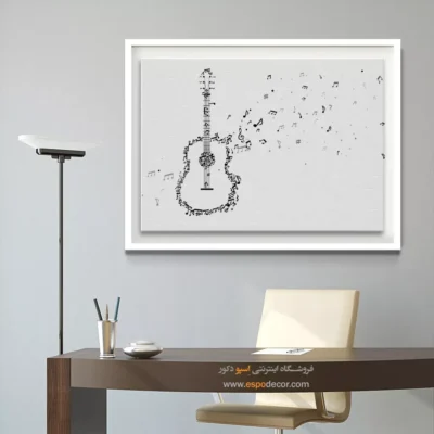 تابلو صدای موسیقی کلاسیک - آوای خاطره‌ها – تابلو موسیقی - اسپو دکور