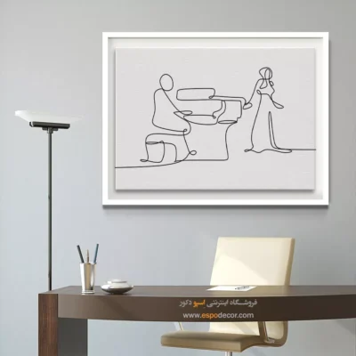 تابلو کنسرت - آکوردهای سرخ – تابلو موسیقی - اسپو دکور