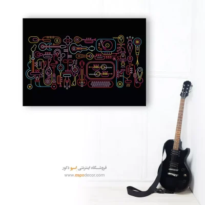 تابلو گرافیکی موسیقی