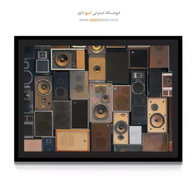 تابلو مدرن موزیک - سمفونی بهار – تابلو موسیقی - اسپو دکور