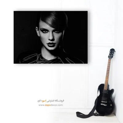 تابلو خواننده معروف مدرن