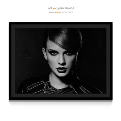 تابلو خواننده معروف مدرن - ملودی‌های ستاره – تابلو موسیقی - اسپو دکور