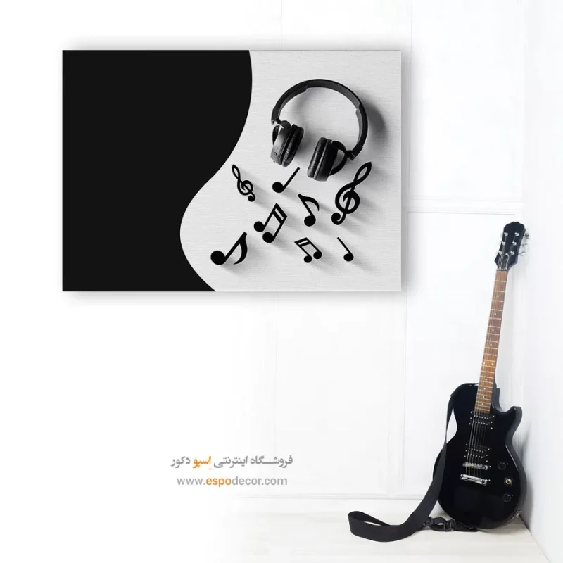 تابلو مینیمال نت موسیقی
