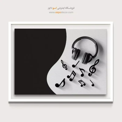 تابلو مینیمال نت موسیقی