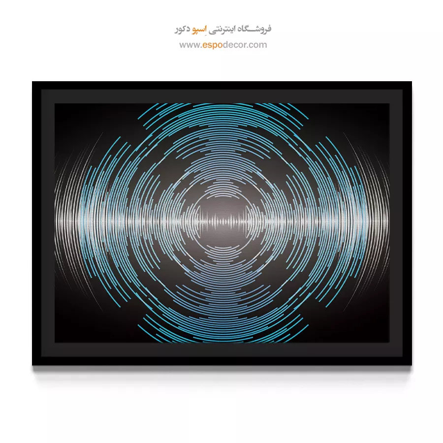 تابلو هنری برای اتاق موسیقی - نوای سپیدهدم – تابلو موسیقی - اسپو دکور