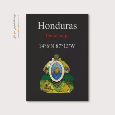 تابلو نماد های کشورهای جهان - اسپو دکور