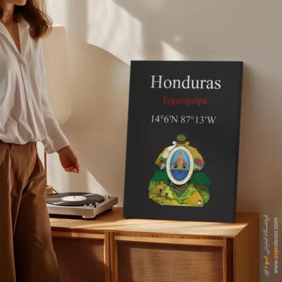 تابلو نماد های کشورهای جهان - اسپو دکور