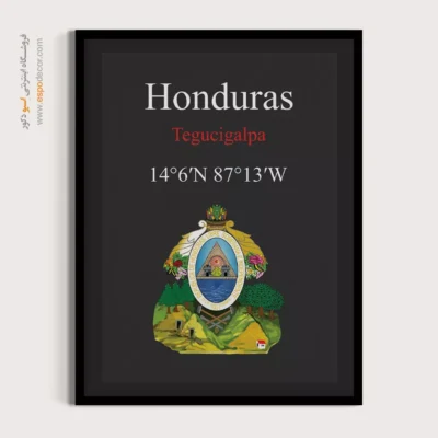 تابلو نماد های کشورهای جهان - اسپو دکور