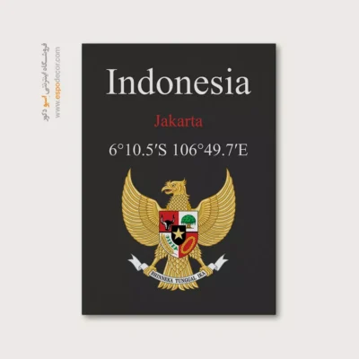 تابلو نماد های کشورهای جهان - اسپو دکور