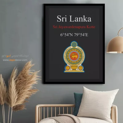 تابلو نماد های کشورهای جهان - اسپو دکور