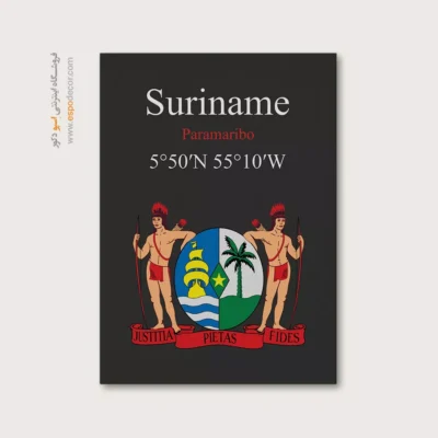 تابلو نماد های کشورهای جهان - اسپو دکور