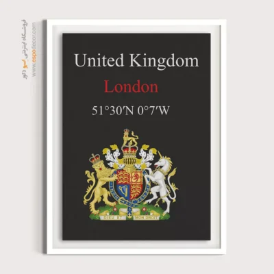 تابلو نماد های کشورهای جهان - اسپو دکور