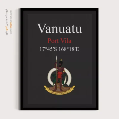 تابلو نماد های کشورهای جهان - اسپو دکور