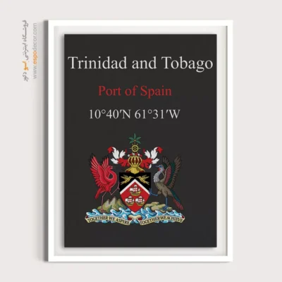 تابلو نماد های کشورهای جهان - اسپو دکور