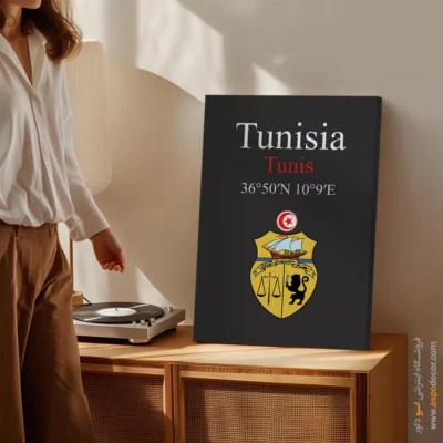 تابلو نماد های کشورهای جهان - اسپو دکور