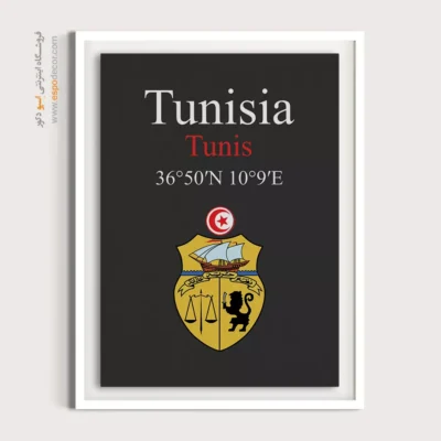 تابلو نماد های کشورهای جهان - اسپو دکور