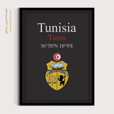 تابلو نماد های کشورهای جهان - اسپو دکور