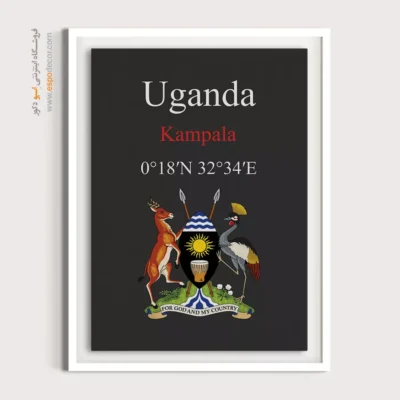 تابلو نماد های کشورهای جهان - اسپو دکور